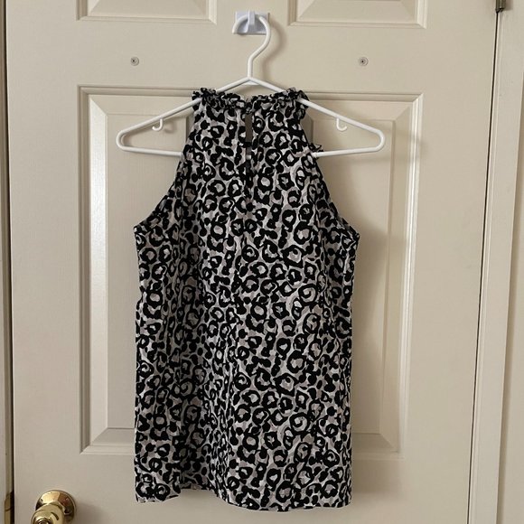 Elena Solano Linen-Blend Halter Top Size Small - Picture 5 of 5